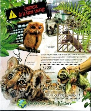 OCHRONA ZWIERZĄT BURUNDI MI.BL.248**