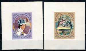 KRÓLOWA ELŻBIETA II KONGO MI.601-602**