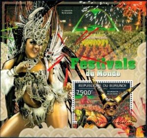 FESTIWAL BURUNDI MI.BL.266**