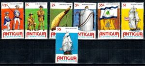 MARYNISTYKA ANTIGUA MI.417-423**