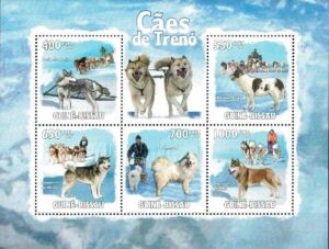 PSY ZAPRZĘGOWE GWINEA BISSAU MI.ARK.4456-4460**