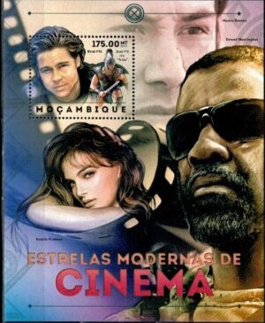 GWIAZDY KINA MOZAMBIK MI.BL.701**