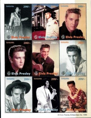 ELVIS PRESLEY TANZANIA MI.ARK.2330-2338**