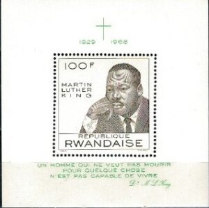 MARTIN LUTHER KING RWANDA MI.BL.14A**