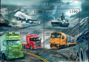 TRANSPORT TOWAROWY BURUNDI MI.ARK.2918-2921**