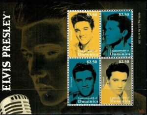 ELVIS PRESLEY DOMINIKA MI.ARK.3927-3930**