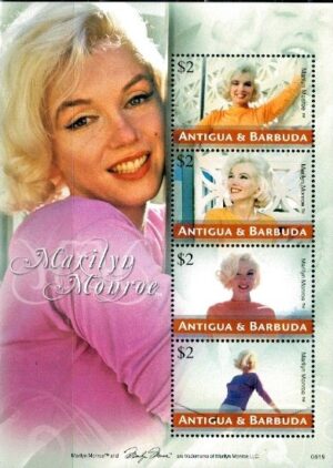 MARILYN MONROE ANTIGUA I BARBUDA MI.ARK.4619-4622**