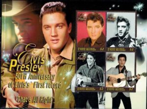 ELVIS PRESLEY GRENADA MI.ARK.4128-4131**