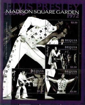 ELVIS PRESLEY GRENADINES  I ST.VINCENT MI.ARK.630-633**