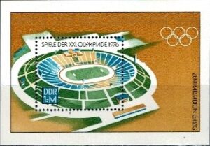 GRY OLIMPIJSKIE DDR MI.BL.46**