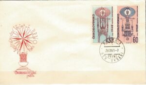 FDC TARGI CZECHOSŁOWACJA MI.1416-1417