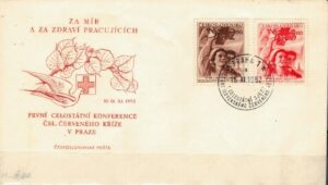 FDC KONFERENCJA CZECHOSŁOWACJA MI.770-771