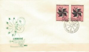 FDC ROCZNICA CZECHOSŁOWACJA MI.1415