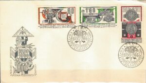 FDC WYSTAWA FILATELISTYCZNA CZECHOSŁOWACJA MI.1647-1649