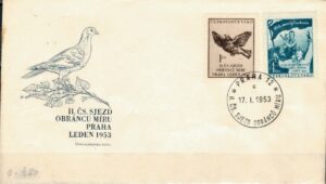 FDC ROCZNICA CZECHOSŁOWACJA MI.776-777