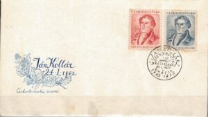 FDC SŁAWNI LUDZIE CZECHOSŁOWACJA MI.705-706