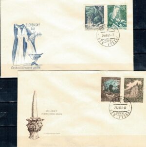 FDC JASKINIE CZECHOSŁOWACJA MI.1418-1421**