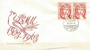 FDC ROCZNICA CZECHOSŁOWACJA MI.1409