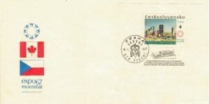 FDC ARCHITEKTURA CZECHOSŁOWACJA MI.BL.26