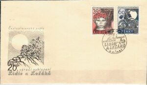 FDC ROCZNICA CZECHOSŁOWACJA MI.1346-1347