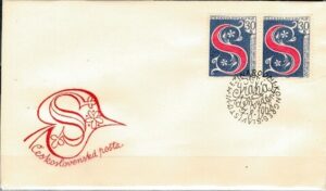 FDC ROCZNICA CZECHOSŁOWACJA MI.1868