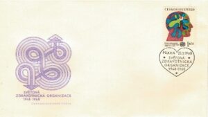 FDC ROCZNICA CZECHOSŁOWACJA MI.1778