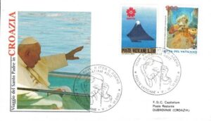 WIZYTA JANA PAWŁA II CHORWACJA-DUBROVNIK