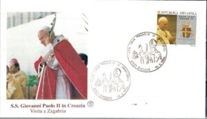 WIZYTA JANA PAWŁA II CHORWACJA-ZAGRZEB