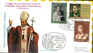 WIZYTA JANA PAWŁA II HISZPANIA-SARAGOZA