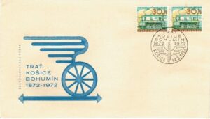 FDC KOLEJNICTWO CZECHOSŁOWACJA MI.2059