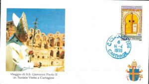 WIZYTA JANA PAWŁA II TUNEZJA-KARTAGINA
