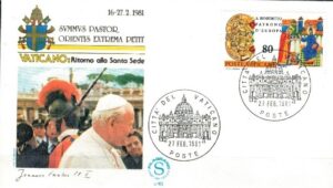 JAN PAWEŁ II POWRÓT DO STOLICY APOSTOLSKIEJ WATYKAN