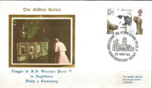 WIZYTA JANA PAWŁA II ANGLIA-CANTERBURY KENT