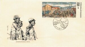 FDC ROBOTNICY CZECHOSŁOWACJA MI.2038