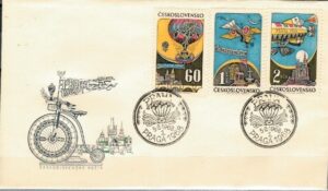 FDC LOTNICTWO CZECHOSŁOWACJA MI.1767-1769