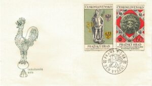FDC SZTUKA CZECHOSŁOWACJA MI.1789-1790