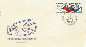 FDC DZIEŃ ZNACZKA CZECHOSŁOWACJA MI.2049
