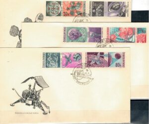FDC LOT W KOSMOS CZECHOSŁOWACJA MI.1651-1656