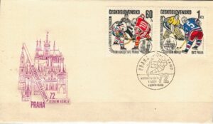 FDC HOKEJ CZECHOSŁOWACJA MI.2065-2066