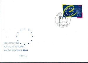 FDC EUROPA LIECHTENSTEIN MI.1256