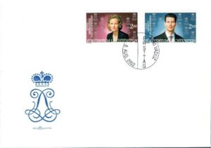 FDC SŁAWNI LUDZIE LIECHTENSTEIN MI.1289-1300