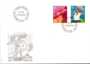 FDC EUROPA CEPT SZWAJCARIA MI.1197-1198