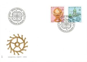 FDC EUROPA CEPT SZWAJCARIA MI.1249-1250