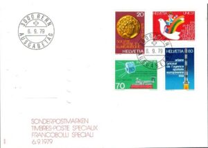 FDC ROCZNICE SZWAJCARIA MI.1161-1164