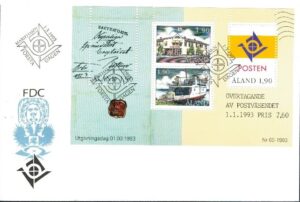 FDC TURYSTYKA ALAND MI.BL.2