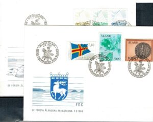 FDC ROCZNICA ALAND MI.1-6