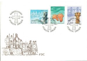 FDC HISTORIA ALAND MI.16-18