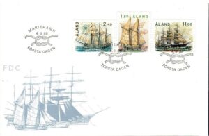FDC MARYNISTYKA ALAND MI.28-30