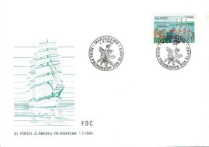 FDC MARYNISTYKA ALAND MI.7
