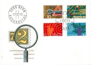 FDC KONGRES SZWAJCARIA MI.964-967